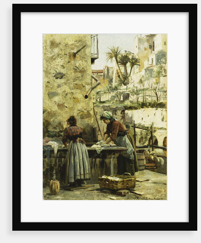 The Washerwomen, 1906 by Peder Monsted