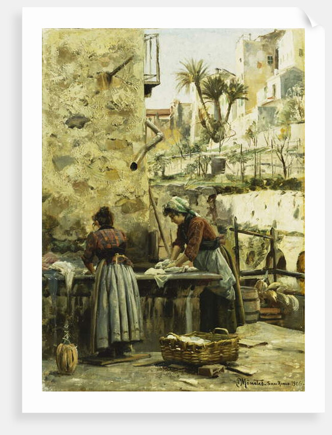 The Washerwomen, 1906 by Peder Monsted