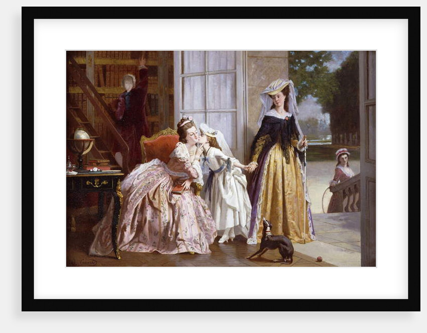 A Parting Kiss by Joseph Caraud