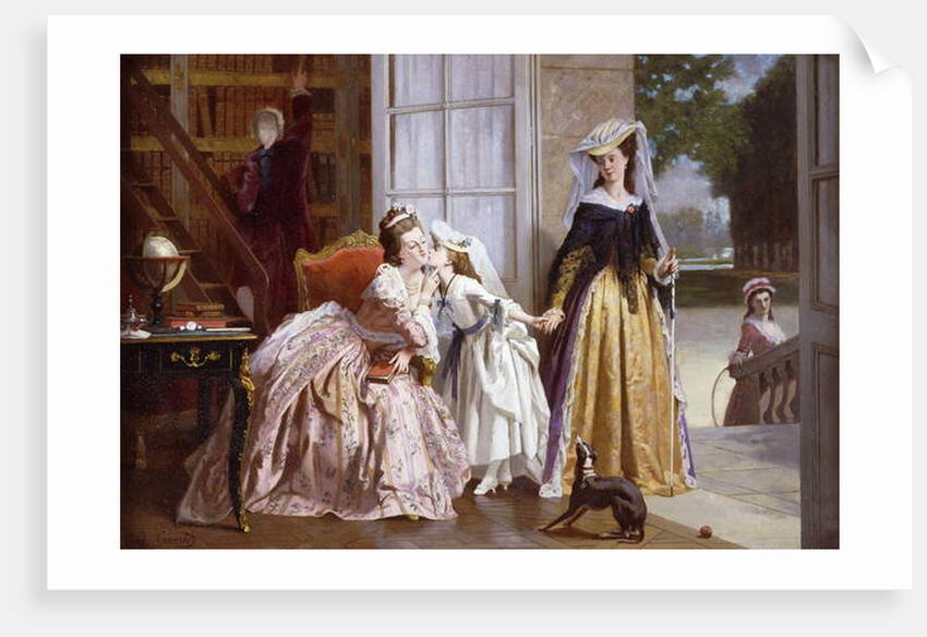 A Parting Kiss by Joseph Caraud