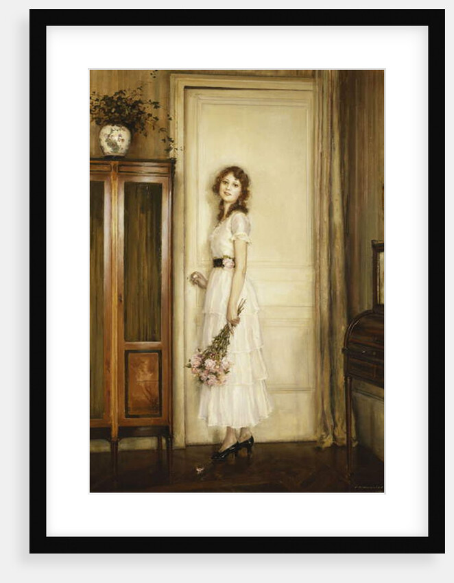 At the Doorway, 1932 by Jules Alexis Muenier