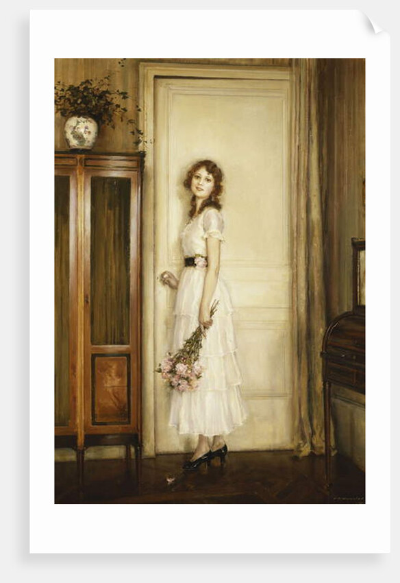 At the Doorway, 1932 by Jules Alexis Muenier