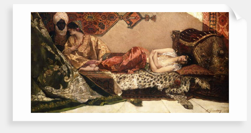 The Odalisque, 1882 by Jean Joseph Benjamin Constant