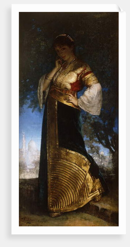 The Beautiful Moroccan; La Belle Marocaine, 1880 by Edouard Frederic Wilhelm Richter