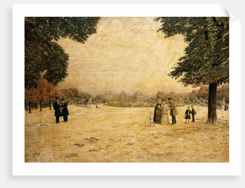 Jardin des Plantes, Paris, 1904 by Fernand Auguste Besnier