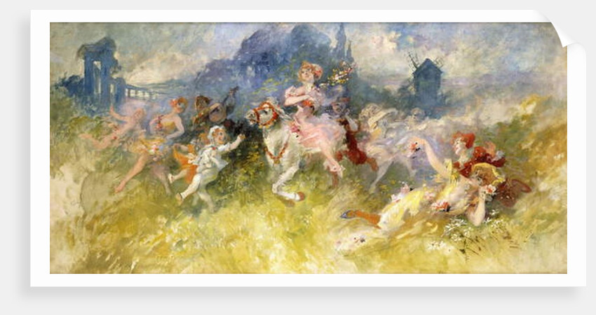 A Fete Champetre by Jules Cheret