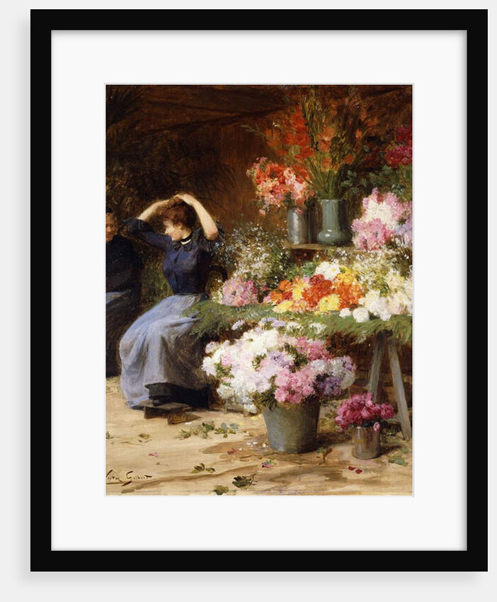 Flower Power; Marchande de Fleurs by Victor Gabriel Gilbert