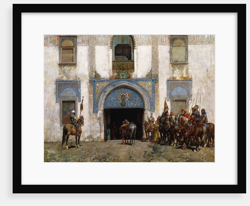 The Palace Guard by Alberto Pasini