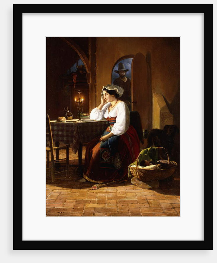 Late Home, 1854 by Jan Philip Koelman