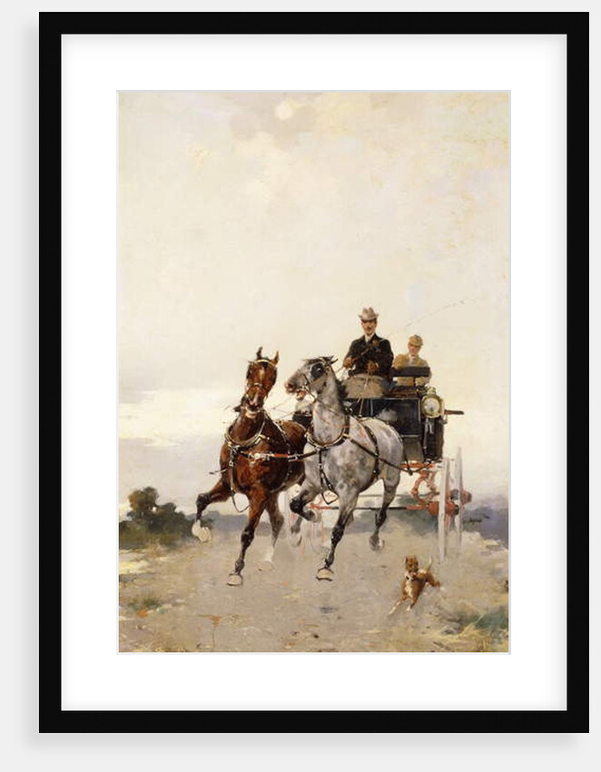 Trotting; Al Trotto by Alfredo Tominz