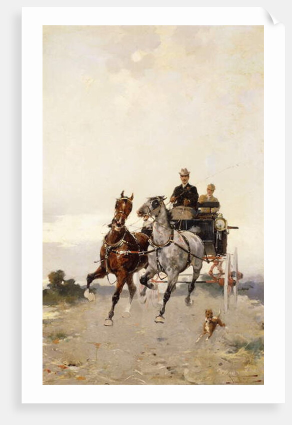 Trotting; Al Trotto by Alfredo Tominz