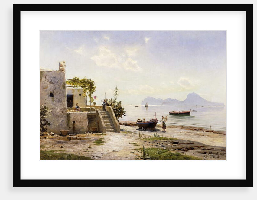 From Sorrento, Towards Capri, 1889 by Peder Monsted