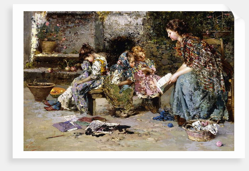 The First Lesson; La Prima Lezione by Vicenzo Irolli