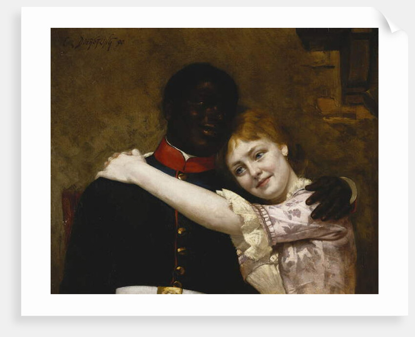 Off Duty, 1890 by Emil Doerstling