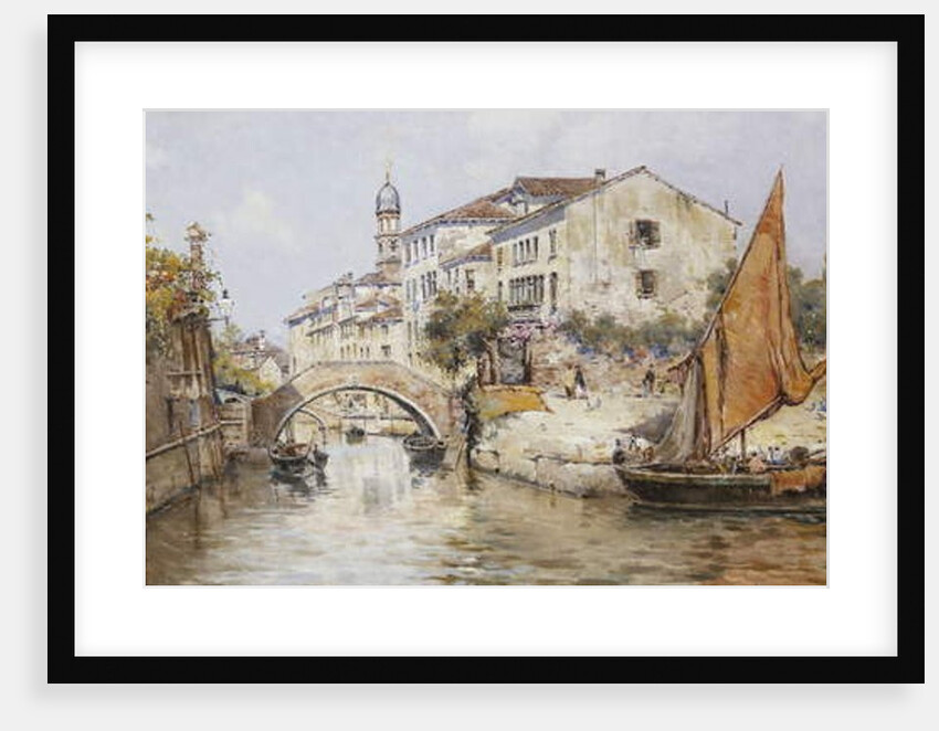 A Venetian Backwater by Antonia Maria de Reyna Manescau