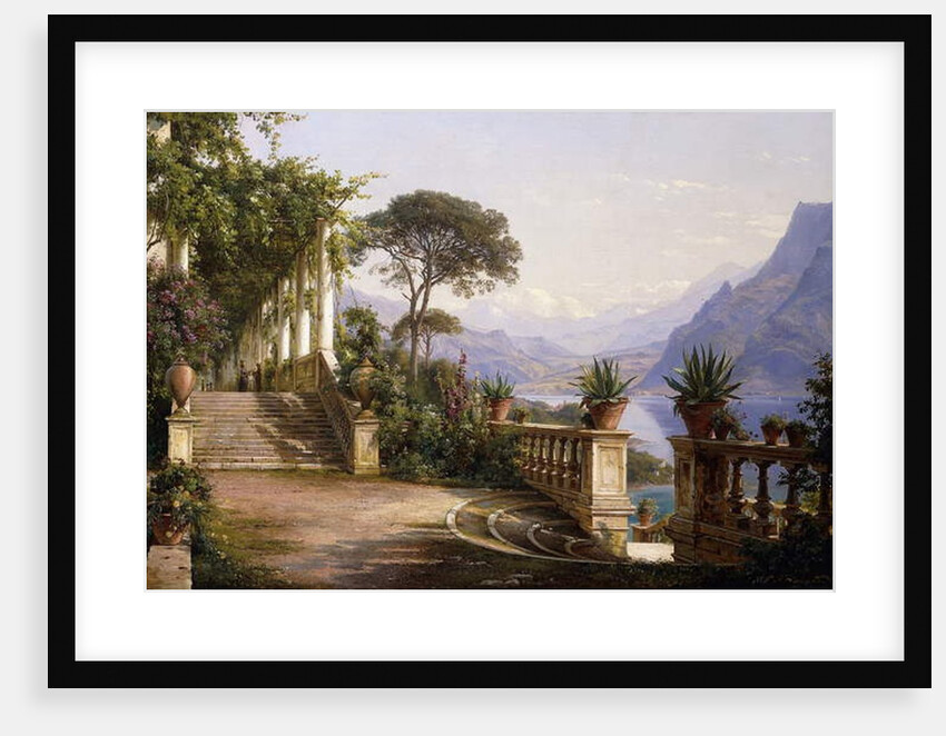 Loggia Fra Como, 1880 by Carl Frederick Aagaard