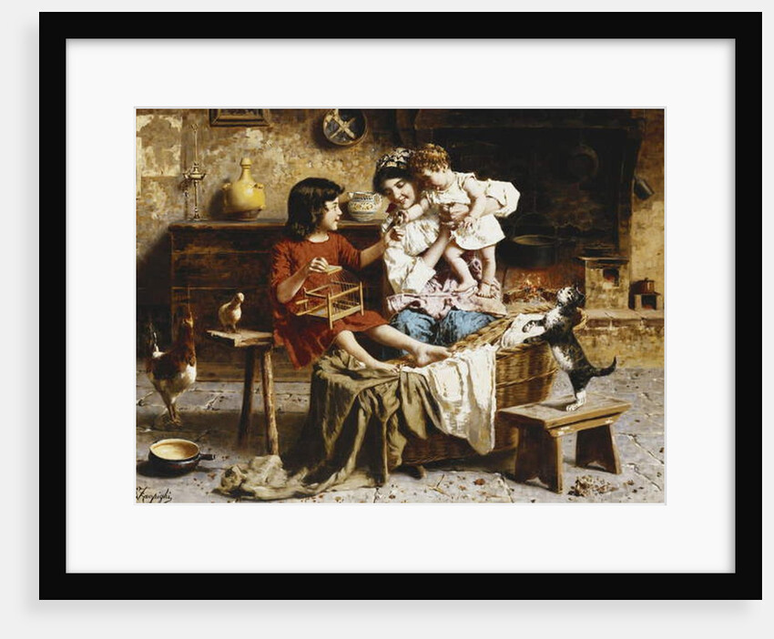 Amusing Baby by Eugenio Zampighi