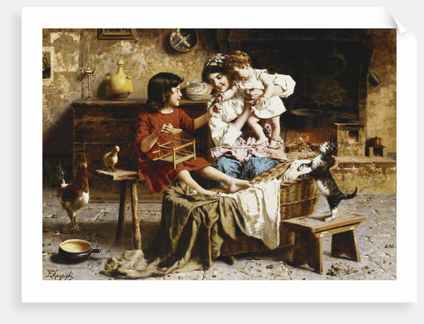 Amusing Baby by Eugenio Zampighi