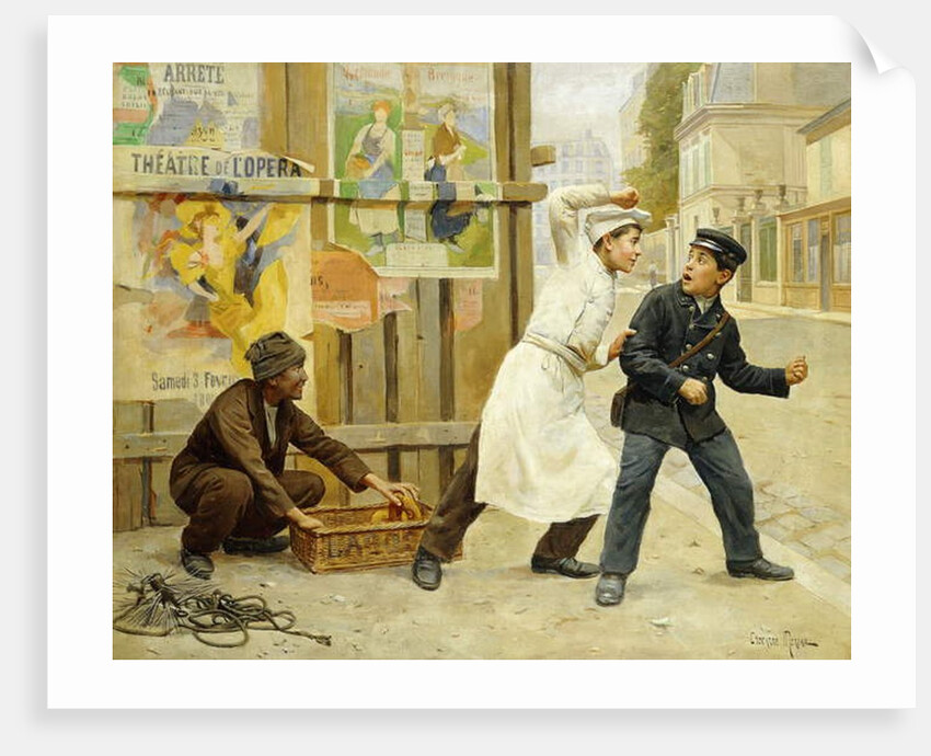 The Diversion by Paul Charles Chocarne-Moreau