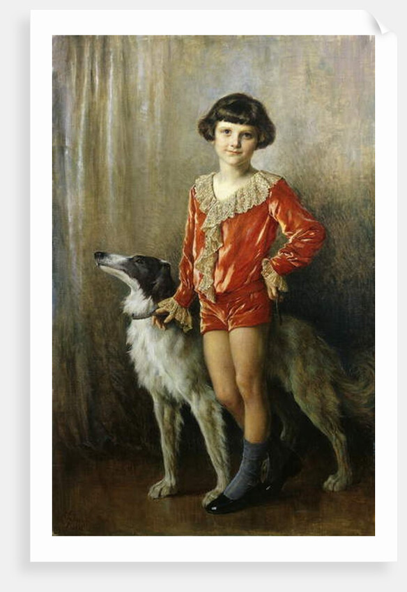 Best of Friends, 1928 by Cesare Saccaggi