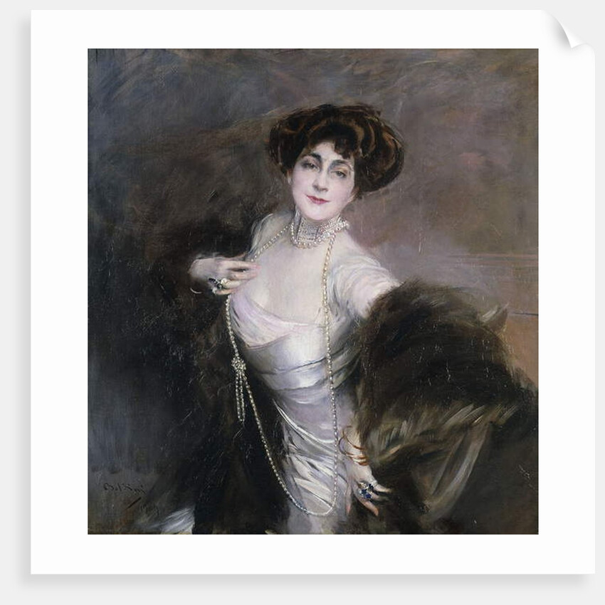 Portrait of Diaz Albertini, 1909 by Giovanni Boldini