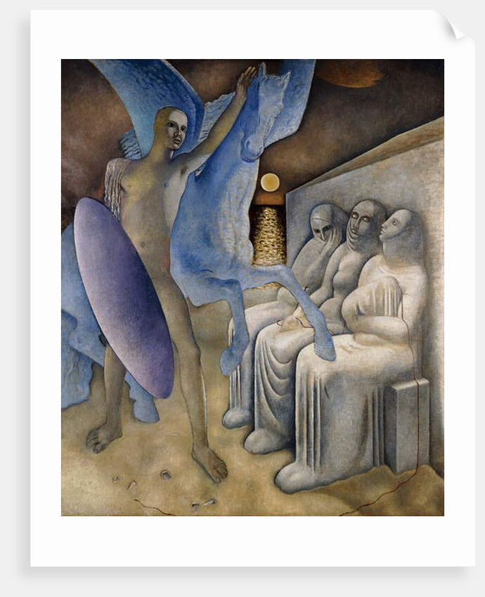 Man and the Fates, 1933 by Glyn Warren Philpot