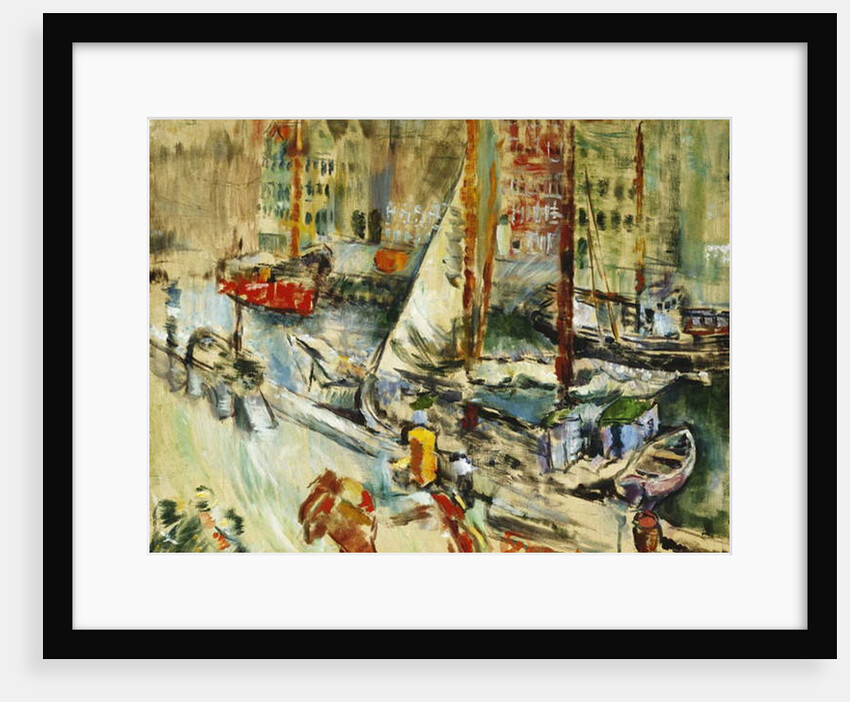Fra Nyhavn, 1923 by Ludwig Karsten