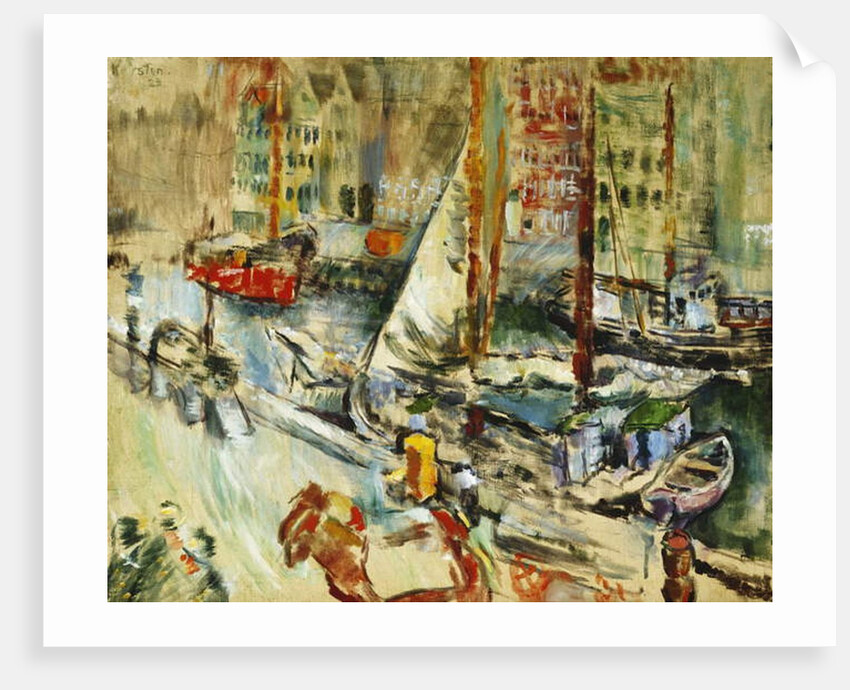 Fra Nyhavn, 1923 by Ludwig Karsten
