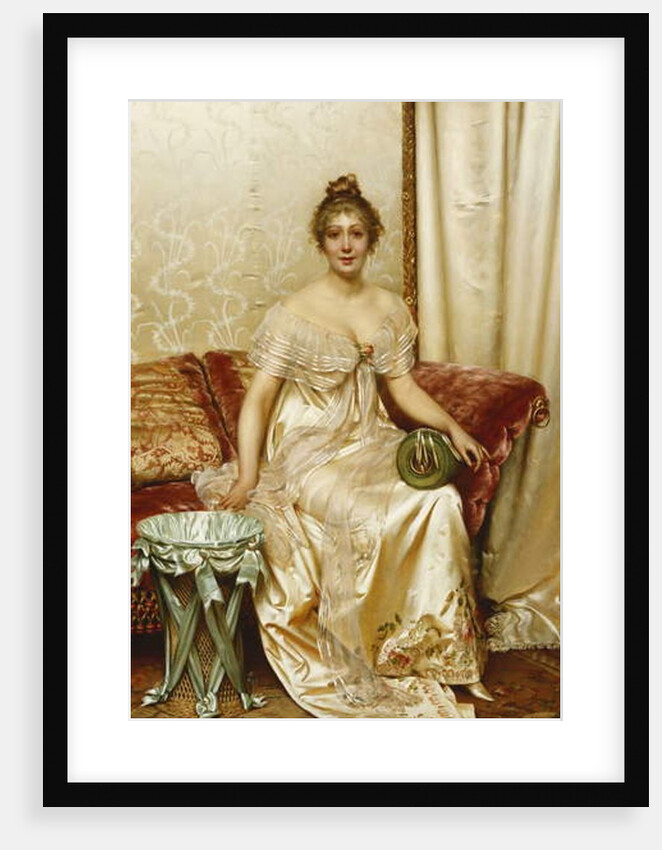 The Satin Rose by Joseph Frederick Charles Soulacroix