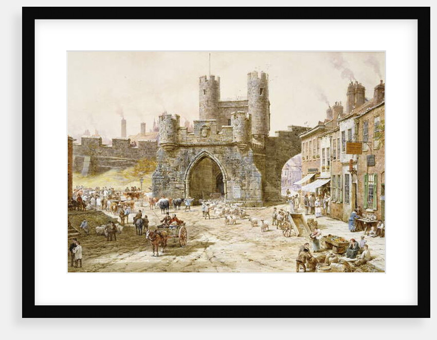 Walgate Bar, York by Louise Ingram Rayner