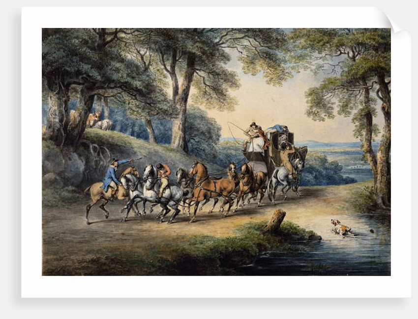 The Hold-Up, 1794 by Samuel Howitt