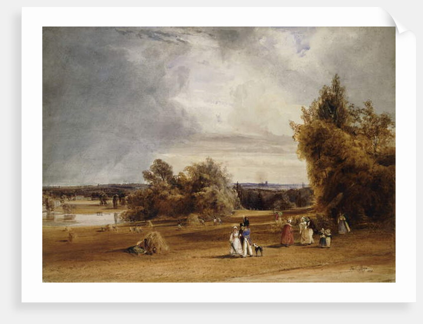 A View of Paris from St. Cloud, 1830 by Thomas Shotter Boys