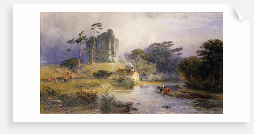 Thirlwall Castle, Northumberland by Henry George Hine