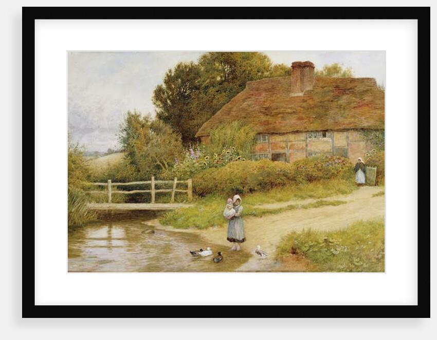 Watching the Ducks by Arthur Claude Strachan