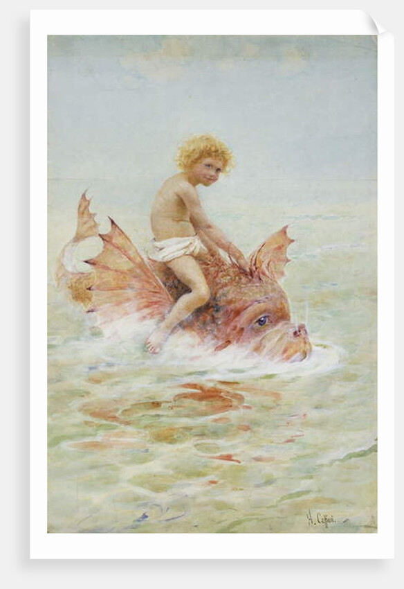 Riding Sea Monsters by Hector Caffieri