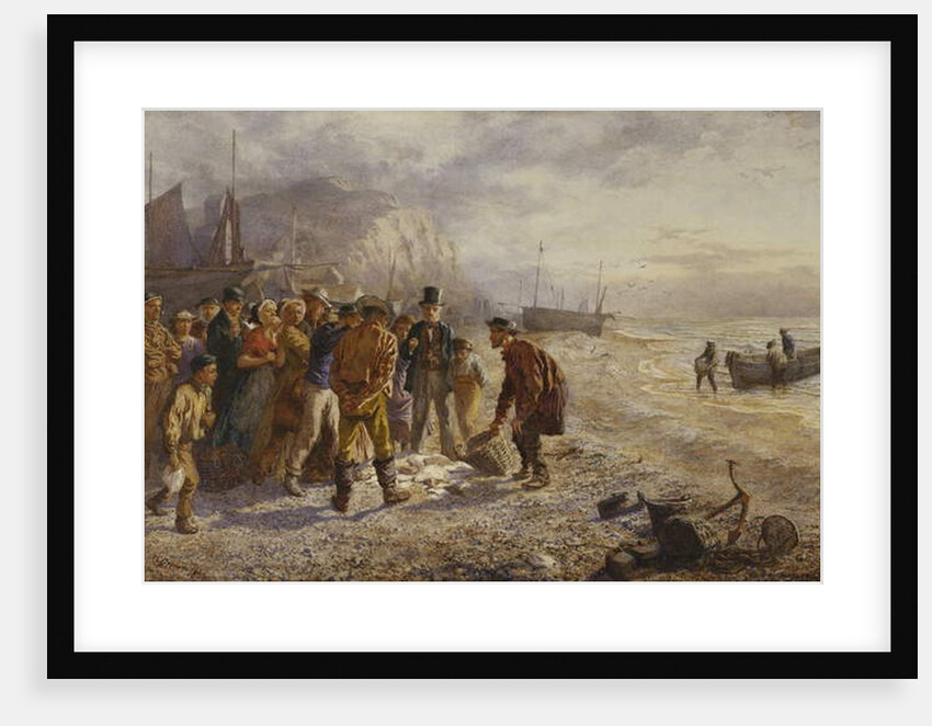 The Auction, 1864 by Charles Green