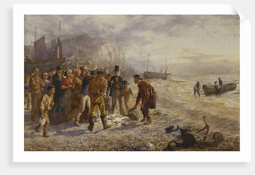 The Auction, 1864 by Charles Green