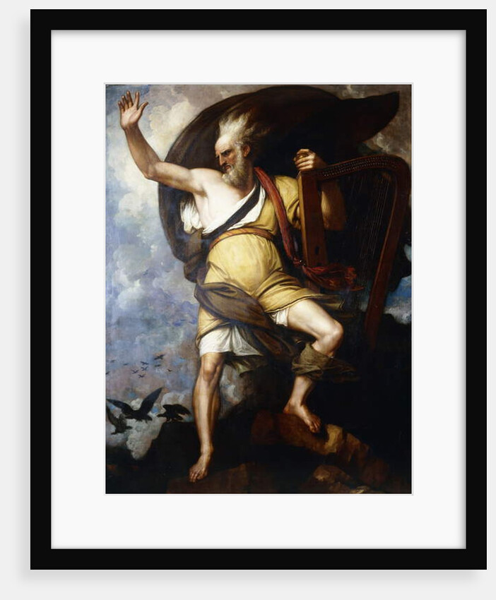 The Bard, 1809 by Benjamin West