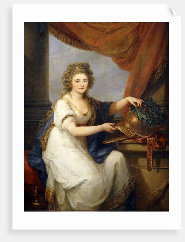 Portrait of Countess Catherine Skavronska by Angelica Kauffman