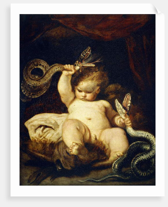 The Infant Hercules by Joshua Reynolds