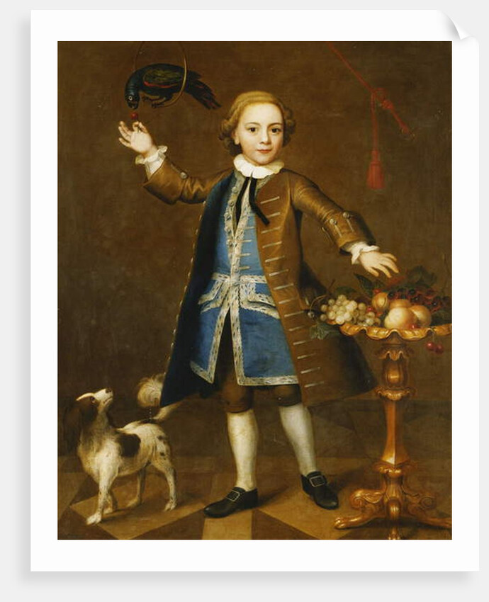Portrait of a Boy by John Theodore Heins