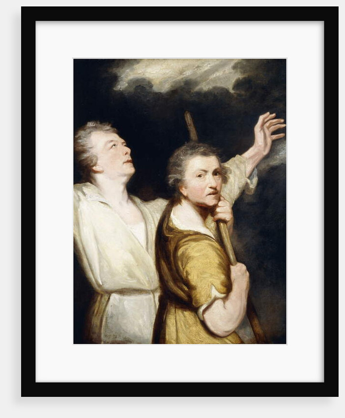 Portrait of the Artist and Thomas Jervais as Adoring Shepherds by Joshua Reynolds