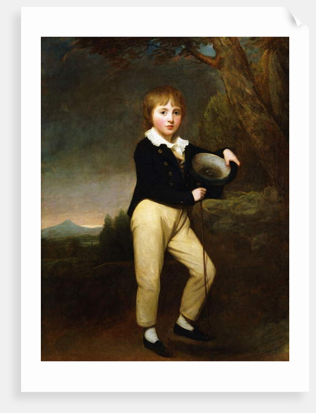 Portrait of Master Baines by George Romney