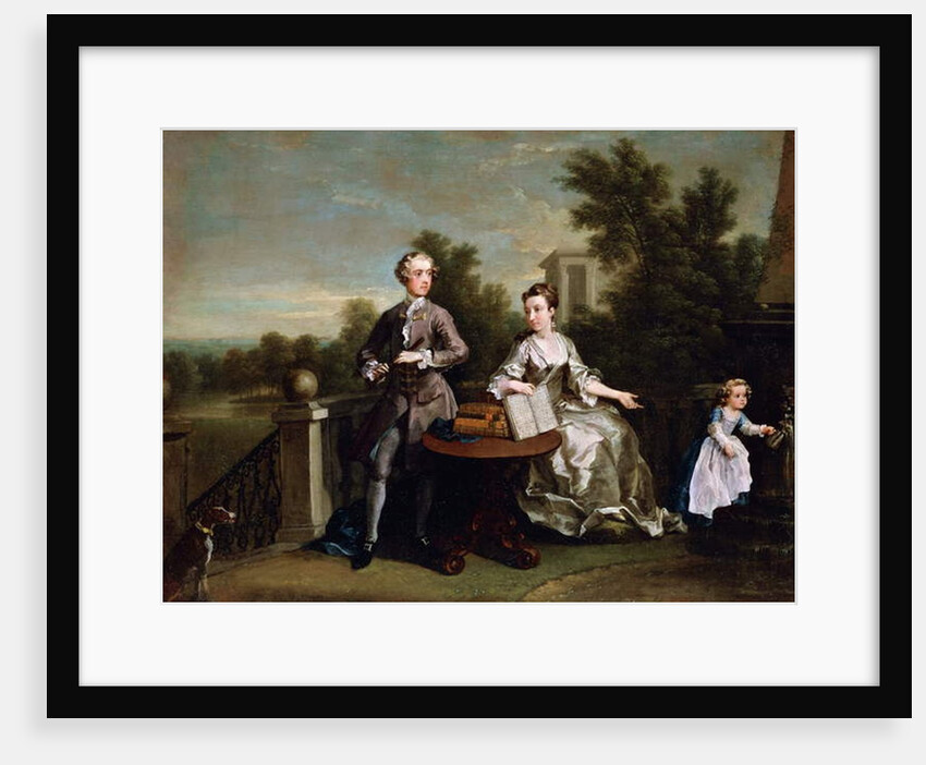 The Edwards Hamilton Family by William Hogarth