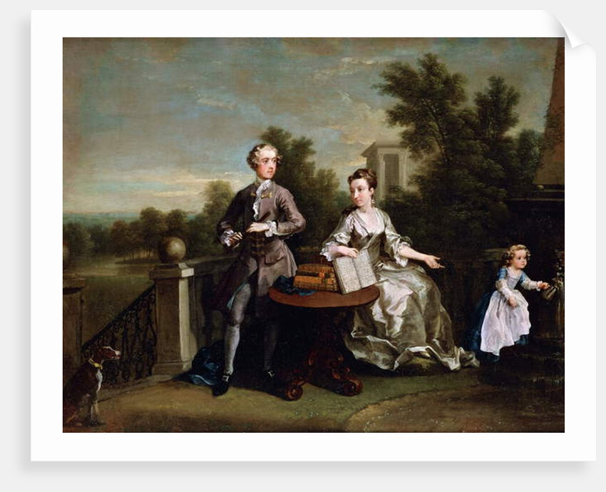 The Edwards Hamilton Family by William Hogarth