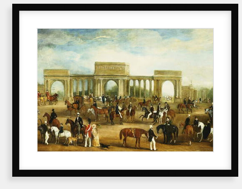 Hyde Park Corner by John Jnr. Ferneley