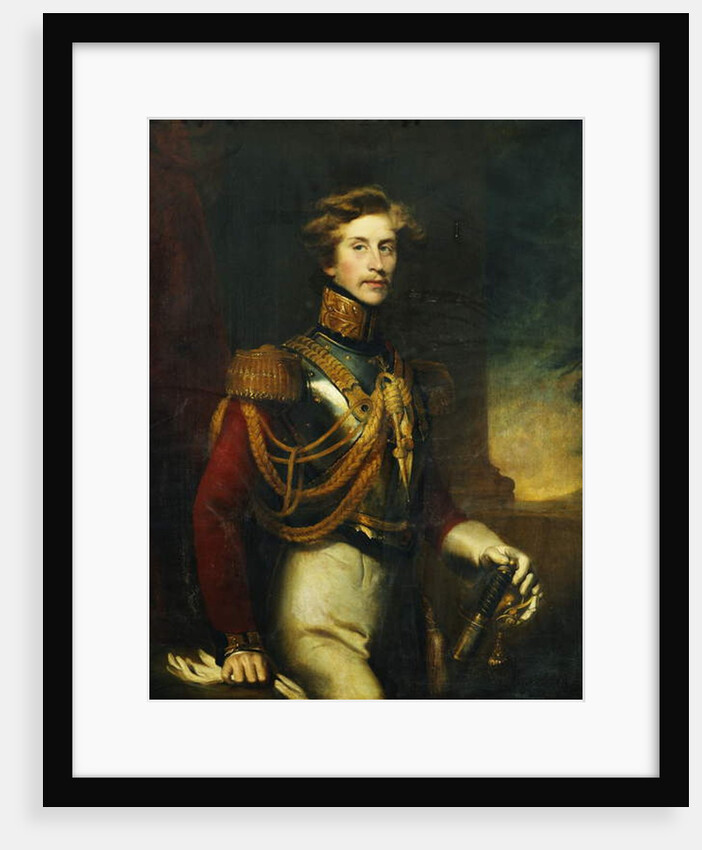 Portrait of Arthur Vansittart, Three-Quarter Length, in the Uniform of the Life Guards by James Godsell Middleton