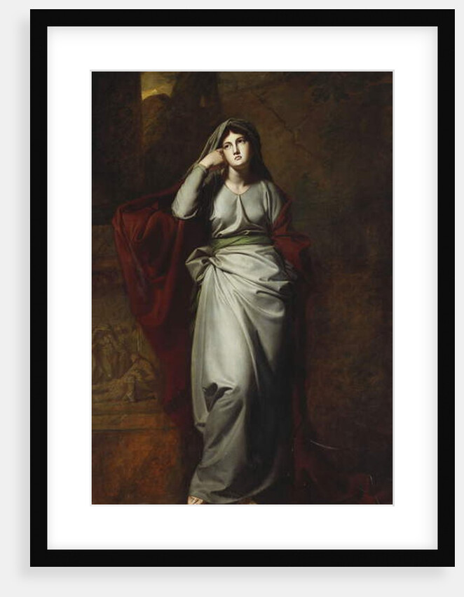 Il Penseroso, or Melancholy: A Female Figure by George Romney