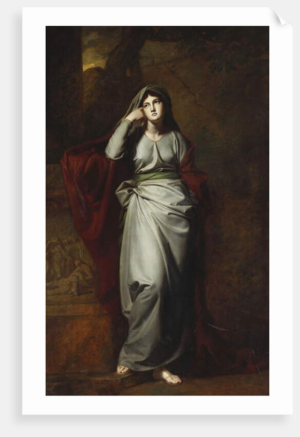 Il Penseroso, or Melancholy: A Female Figure by George Romney