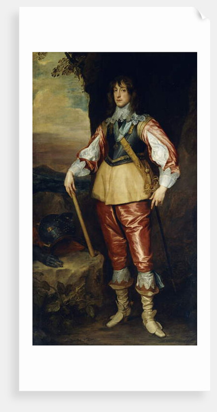 Portrait of Prince Charles Louis by Anthony van Dyck